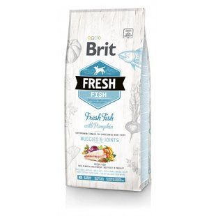 Сухий корм Brit Fresh Fish with Pumpkin Adult Large для дорослих собак великих порід, риба та гарбуз 12 кг 170993/530779 фото