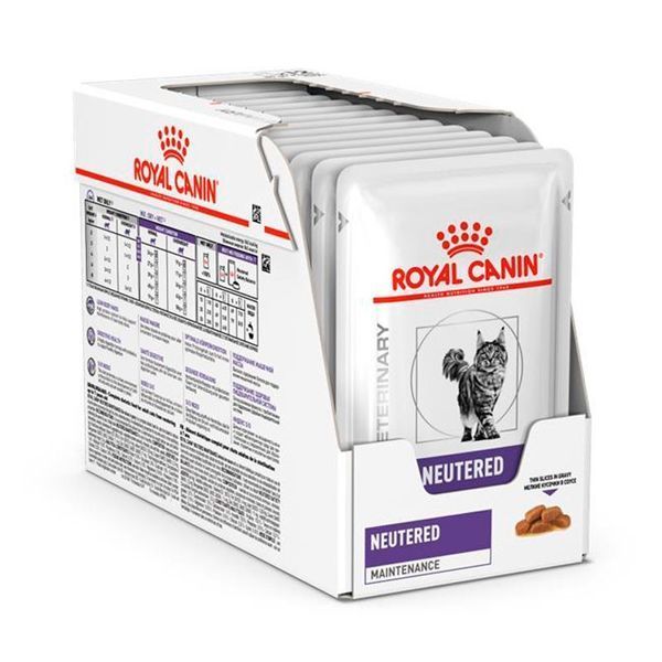 Вологий корм Royal Canin Neutered Maintenance для дорослих стерилізованих котів 85 г 40890019 фото