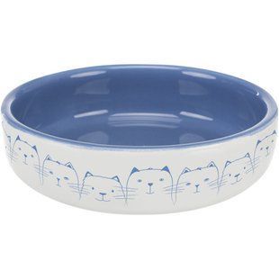 Керамическая миска Trixie для домашних животных, короткомордых пород, диаметр 15 см, 300 мл 24770 фото