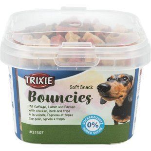 Лакомство для собак Trixie &laquo;Bouncies&raquo; 140 г с ягнёнком вкусняшки снеки для дрессировки собак TX-31507 фото
