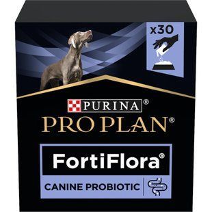 Пробіотик Purina Pro Plan FortiFlora для дорослих собак і цуценят, для здорового травлення та зміцнення імунітету 1 г 041074 фото