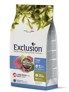 Сухой корм Exclusion Adult Large Breed для взрослых собак больших пород, с тунцом 12 кг 05182 фото