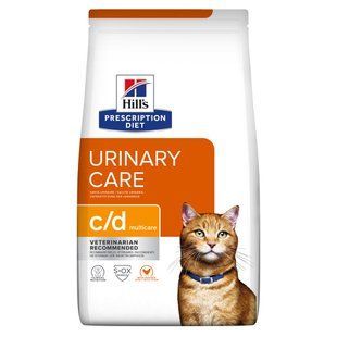 Cухой корм Hill's Prescription Diet Feline c/d Urinary Care для котов по уходу за мочевыделительной системой, с курицей 8 кг 605889 фото