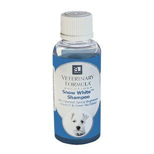 Шампунь Veterinary Formula SCC Snow White Shampoo для собак и котов со светлой шерстью 45 мл 714024 фото