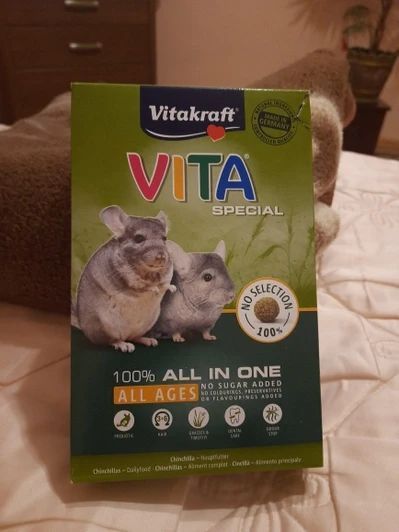 Корм Vitakraft &laquo;VITA Special&raquo; для шиншилл 600 г 25326 /25847 фото