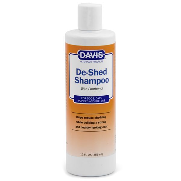Шампунь Davis De-Shed Shampoo для собак та котів, полегшуючий линьку 355 мл DSS12 фото