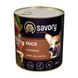 Вологий корм Savory Dog Adult для дорослих собак усіх порід, з качкою у паштеті 800 г 30488 фото 1