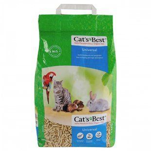 Деревний наповнювач Cat&rsquo;s Best Universal для туалету, без аромату 5.5 кг JRS300046/0465 фото