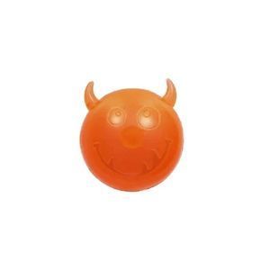 Іграшка AnimAll Fun для собак і котів, м'яч чортик з пищалкою 45 мм 182657 фото