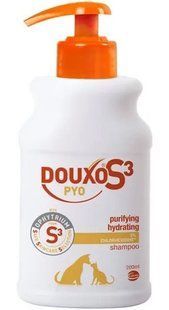 Шампунь Ceva Sante Douxo S3 Pyo для собак та котів, з антибактеріальними та протигрибковими властивостями 200 мл 07225 фото