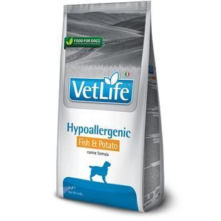 Сухий корм Farmina Vet Life Hypoallergenic Fish&Potato для собак при харчовій алергії, риба та картопля 2 кг 160381 фото