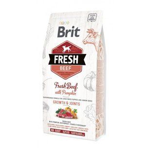 Сухий корм Brit Fresh Beef with Pumpkin Puppy Large для цуценят великих порід, яловичина та гарбуз 2.5 кг 170992 /0762 фото