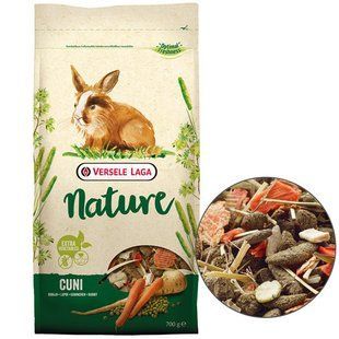 Сухой корм Versele-Laga Nature Cuni для взрослых кроликов, беззерновой 700 г 614488 фото