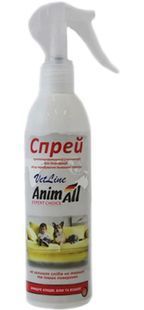 Спрей AnimAll VetLine противопаразитарный, для дезинфекции мест обитания домашних животных 250 мл 70683 фото