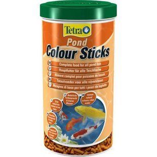 Сухий корм Tetra &laquo;Colour Sticks&raquo; для ставкових риб, в паличках 1 л 124394 фото