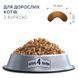 Сухий корм Клуб 4 Лапи Adult Cat Premium для дорослих котів, з куркою 900 г B4620411 фото 2