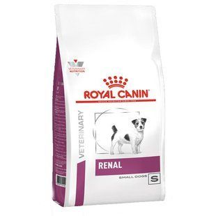 Сухий корм Royal Canin Renal Small Dog для дрібних порід собак з захворюванням нирок 500 г 1249005 фото