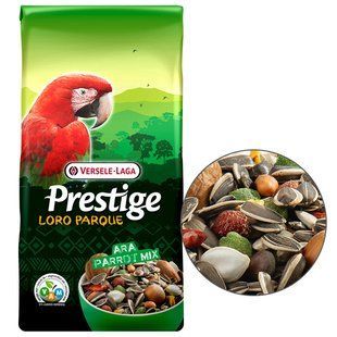 Сухой корм Versele-Laga Prestige Loro Parque Ara Parrot Mix для крупных попугаев 15 кг 222171 фото