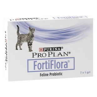 Пробиотик Purina Pro Plan FortiFlora для взрослых котов и котят, для здорового пищеварения и укрепления иммунитета 7 г 599742 фото