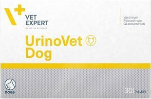 Харчова домішка Vet Expert UrinoVet Dog (УріноВет Дог) для собак, підтримка та відновлення функцій сечової системи 10 таблеток 58181_1 фото