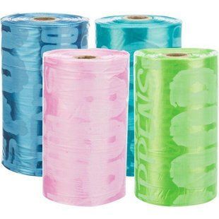 Пакети Trixie для собачих фекалій, з ароматом лаванди 4 рулони по 20 штук 22844_1 фото
