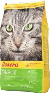 Сухой корм Josera SensiCat для взрослых котов с чувствительным пищеварением, с домашней птицей 2 кг j740650 фото