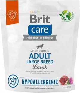 Сухой корм Brit Care Dog Hypoallergenic Adult Large Breed для взрослых собак больших пород, с ягненком 1 кг 172220 фото