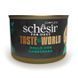Влажный корм Schesir Dog Taste the World для взрослых собак, кусочки курицы с карбонарой в бульоне 150 г 122506 фото 1