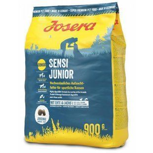 Сухий корм Josera Sensi Junior для молодих собак з чутливим травленням, з качкою та лососем 900 г j745259 фото
