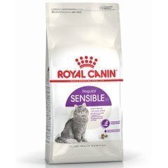 Сухой корм Royal Canin Sensible для взрослых котов, с чувствительным пищеварением 2 кг 2521020 фото