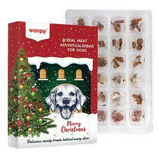 Ласощі Wanpy Advent Calendar для собак, набір 100 г M-03 фото