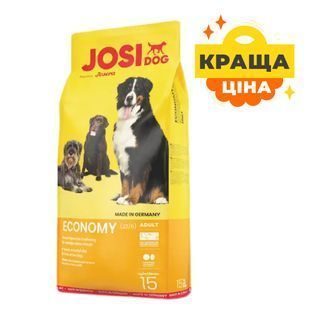 Сухий корм для дорослих собак з помірною активністю JosiDog Economy 15 кг. Собачий корм 95995 фото