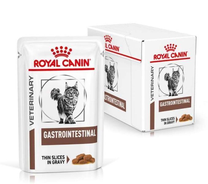 Вологий корм Royal Canin Gastro Intestinal для котів з порушеним травленням 85 г 40390011 фото