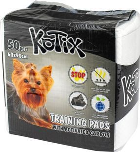 Пелюшки Kotix Premium Training Pads для собак та цуценят всіх порід, з активованим вугіллям 7914 фото