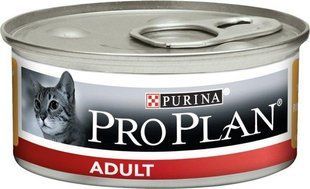 Влажный корм Purina Pro Plan Cat Adult для взрослых котов, с курицей, паштет 85 г 3650623 фото