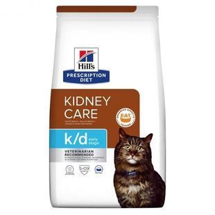 Сухий корм Hill's Prescription Diet Feline k/d Early Stage для котів для підтримання функції нирок на ранній стадії захворювання, курка 1.5 кг 605994 фото