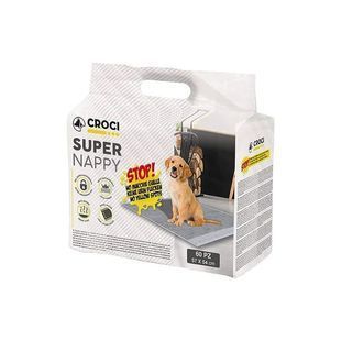 Пелюшки Croci Super Nappy для собак та цуценят всіх порід, з активованим вугіллям C6128698 фото