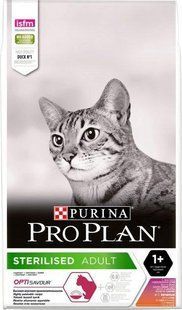 Сухий корм Purina Pro Plan Cat Sterilised для дорослих стерилізованих котів, з качкою та печінкою 10 кг 3650667 фото