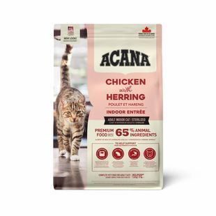 Сухий корм Acana Indoor Entree Cat для дорослих стерилізованих котів, що живуть у приміщенні, зі смаком курки та індички 1.8 кг a71450 фото