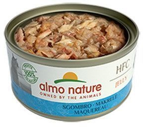 Вологий корм Almo Nature HFC Cat Jelly для дорослих котів, шматочки скумбрії у ніжному желе 70 г 5028H фото