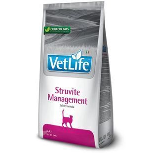 Сухий корм Farmina Vet Life Management Struvite для котів при рецидивах струвітних уролітів 2 кг 176066 фото