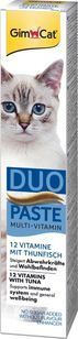 Витамизированное лакомство GimCat Duo Paste Multi-vitamin для взрослых котов, с тунцом и 12 витаминов 50 г G-421858 фото