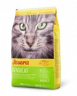 Сухой корм Josera SensiCat для взрослых котов с чувствительным пищеварением, с домашней птицей 10 кг j740261 фото