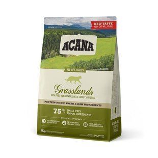 Сухий корм Acana Grasslands Cat для кошенят та дорослих котів всіх порід 340 г a64234 фото