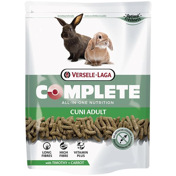 Сухой корм Versele-Laga Complete Cuni Adult для взрослых кроликов 500 г 612507 фото