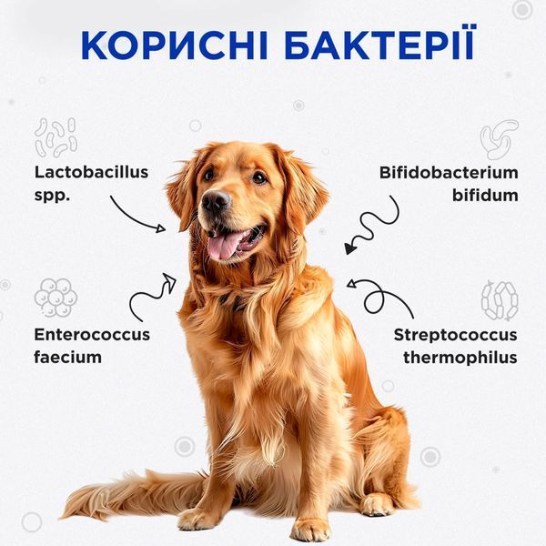 Пробіотик Modes Kombiflor Probitik для собак та котів, підтримка балансу мікрофлори кишечника 15 пакетиків ЗС000319 фото