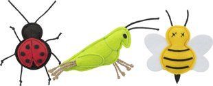 Игрушка Trixie Insects насекомые, для кошек, фетр, 11 см TX-41119 фото