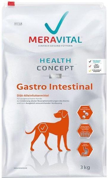 Сухой корм Mera MVH Gastro Intestinal для собак, при расстройствах пищеварения 3 кг 700097 - 0324 фото