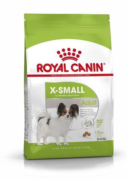 Сухий корм Royal Canin X-Small Adult для дорослих собак мініатюрних порід 500 г 12214 фото