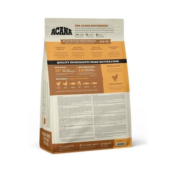 Сухий корм Acana Wild Prairie Cat для кошенят та дорослих котів всіх порід, зі смаком птиці 1.8 кг a64018 фото